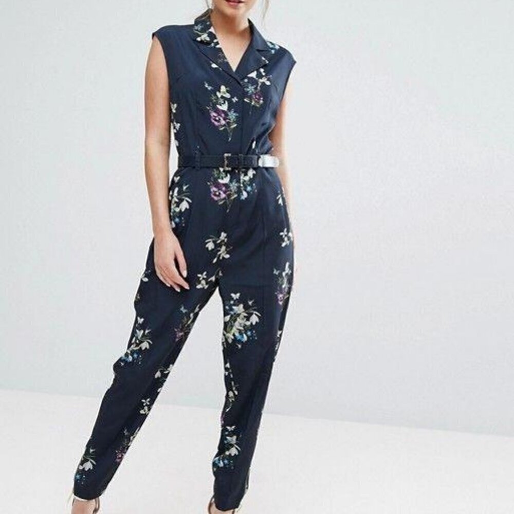 BNWT Ted Baker London Ficia entangled enchantment Jumpsuit - Picture 1 of 16